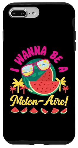 I Wanna Be A Melon-Aire! Wassermelone Hülle für iPhone 7 Plus/8 Plus I Wanna Be A Melon-Aire! Wassermelone Hülle für iPhone 7 Plus/8 Plus von Sweet Watermelon Designs For Summer And Beach
