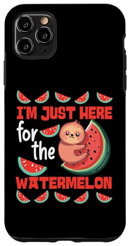 Ich bin nur wegen der Wassermelone hier Hülle für iPhone 11 Pro Max Ich bin nur wegen der Wassermelone hier Hülle für iPhone 11 Pro Max von Sweet Watermelon Designs For Summer And Beach