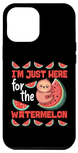 Ich bin nur wegen der Wassermelone hier Hülle für iPhone 12 Pro Max Ich bin nur wegen der Wassermelone hier Hülle für iPhone 12 Pro Max von Sweet Watermelon Designs For Summer And Beach
