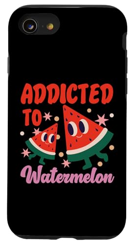 Süchtig nach Wassermelone Hülle für iPhone SE (2020) / 7 / 8 von Sweet Watermelon Designs For Summer And Beach