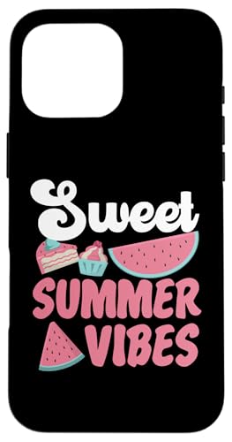Sweet Summer Vibes Wassermelone Hülle für iPhone 16 Pro Max Sweet Summer Vibes Wassermelone Hülle für iPhone 16 Pro Max von Sweet Watermelon Designs For Summer And Beach