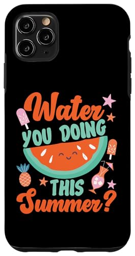 Wasser trinkst du diesen Sommer? Wassermelone Hülle für iPhone 11 Pro Max Wasser trinkst du diesen Sommer? Wassermelone Hülle für iPhone 11 Pro Max von Sweet Watermelon Designs For Summer And Beach