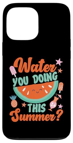 Wasser trinkst du diesen Sommer? Wassermelone Hülle für iPhone 13 Pro Max Wasser trinkst du diesen Sommer? Wassermelone Hülle für iPhone 13 Pro Max von Sweet Watermelon Designs For Summer And Beach