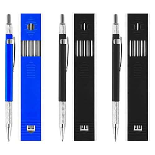 Sweetness Mechanischer Bleistift 2mm, Mechanische Bleistifte und Bleistiftminen Wie Abgebildet mit Nachfüllungen zum Zeichnen/Schreiben/Skizzieren/Mechanischer Bleistift von Sweetness