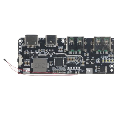 Sweetness QC4.0 QC3.0 LED Dual USB 5V 4,5A 22,5W Micro/Typ-C USB Mobile Power Bank 18650 Lademodul Temperaturschutz Langlebig Einfache Installation,B Sweetness QC4.0 QC3.0 LED Dual USB 5V 4,5A 22,5W Micro/Typ-C USB Mobile Power Bank 18650 Lademodul Temperaturschutz Langlebig Einfache Installation,B von Sweetness