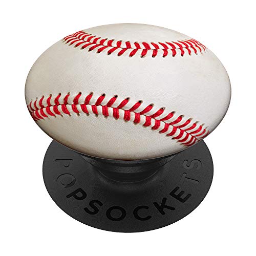 Cool & Unique Sports Fan | Baseball Player Gift PACJ1204 PopSockets PopGrip: Ausziehbarer Sockel und Griff für Handys/Tablets mit Tauschbarem Top von Swesly Mobiltelefon