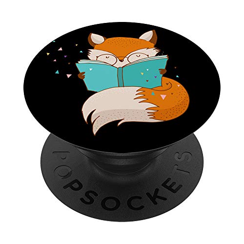 Cute & Unique Whimsical Reading Fox Art PACJ0653 PopSockets PopGrip: Ausziehbarer Sockel und Griff für Handys/Tablets mit Tauschbarem Top Cute & Unique Whimsical Reading Fox Art PACJ0653 PopSockets PopGrip: Ausziehbarer Sockel und Griff für Handys/Tablets mit Tauschbarem Top von Swesly Mobiltelefon