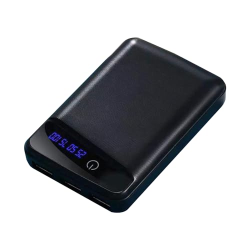 Swetopq Powerbank, Schnellladung, Powerbank-Boxen, 3 x 18650 Akku, Schnellladegerät, Außenhüllen, Kunststoffschalen, 3 USB-Anschlüsse, Eingangsbatterie nicht im Lieferumfang enthalten, Reiseutensilien Swetopq Powerbank, Schnellladung, Powerbank-Boxen, 3 x 18650 Akku, Schnellladegerät, Außenhüllen, Kunststoffschalen, 3 USB-Anschlüsse, Eingangsbatterie nicht im Lieferumfang enthalten, Reiseutensilien von Swetopq