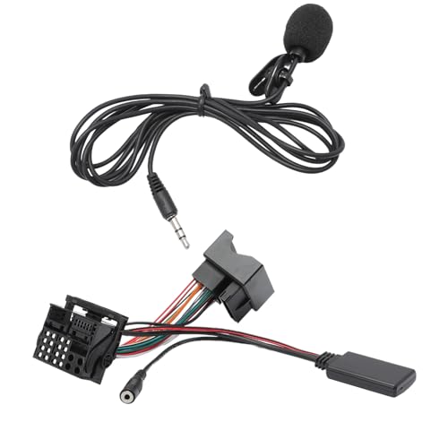 Swgaunc Aux Bluetooth 5.0 Audio Adapter mit Mikrofon für Z4 E85 E86 X3 E83 Mini Cooper R50 S R53 JCW von Swgaunc