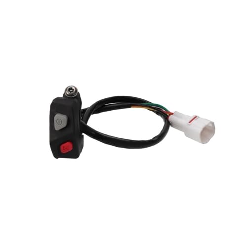 Motorrad Universal Flameout Start Stop Horn Flameout-Schalter Drei-Funktions-Schalter-Taste Fit for TE/FE 125-250(C) von SwiPle