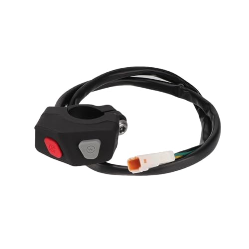Motorrad Universal Flameout Start Stop Horn Flameout-Schalter Drei-Funktions-Schalter-Taste Fit for TE/FE 125-250(D) von SwiPle