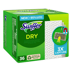 Swiffer DRY Staubfangtücher Mikrofaser, 36 Tücher von Swiffer