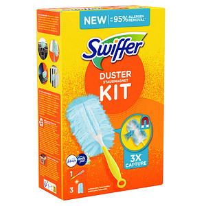 Swiffer DUSTER STAUBMAGNET KIT Staubfangtücher Mikrofaser, 1 Set von Swiffer