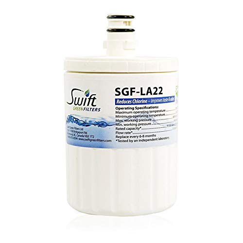 kompatibel mit LG LT500P Kühlschrankfilter, Swift Green Filter SGF-LA22 Wasserfilter kompatibel mit LG LT500P Kühlschrankfilter, Swift Green Filter SGF-LA22 Wasserfilter von Swift Green Filters