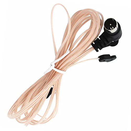 Swiixxer UKW-Radioantenne 75 -Dipol-Innen-T-Antennen Kupfer-HD-AntennenempfäNger Typ-F-Stecker für UKW-Radiosender Swiixxer UKW-Radioantenne 75 -Dipol-Innen-T-Antennen Kupfer-HD-AntennenempfäNger Typ-F-Stecker für UKW-Radiosender von Swiixxer