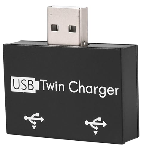Swiixxer USB 2.0 Stecker auf Doppel Buchse LadegeräT Dual 2 Port USB DC 5V Laden Splitter Hub Adapter Konverter Stecker von Swiixxer
