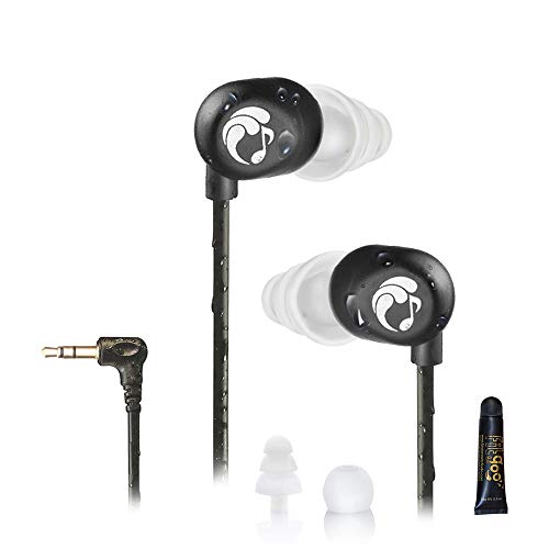 Swimbuds Flip-Kopfhörer mit kurzem Kabel, wasserdicht, verbessertes Kabel von Swimbuds