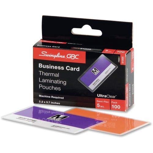 GBC51005 - Swingline HeatSeal Laminating Pouches by Swingline GBC von Swingline