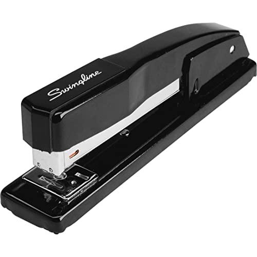Swingline Hefter, kommerzieller Schreibtischhefter, Kapazität 20 Blatt, schwarz (44401) von Swingline