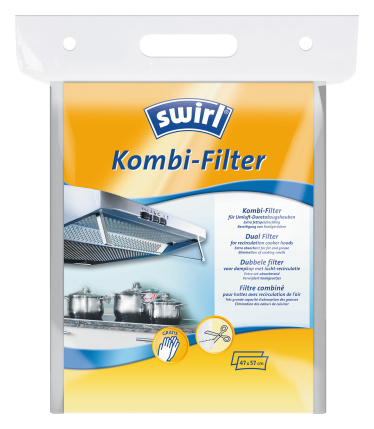 Swirl Kombi-Filter Fettfilter für Dunstabzugshauben von Swirl