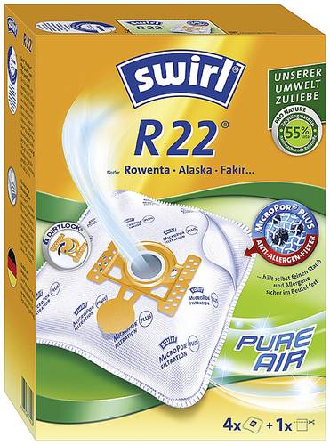 Swirl R22 Airspace Staubsaugerbeutel 4St. von Swirl