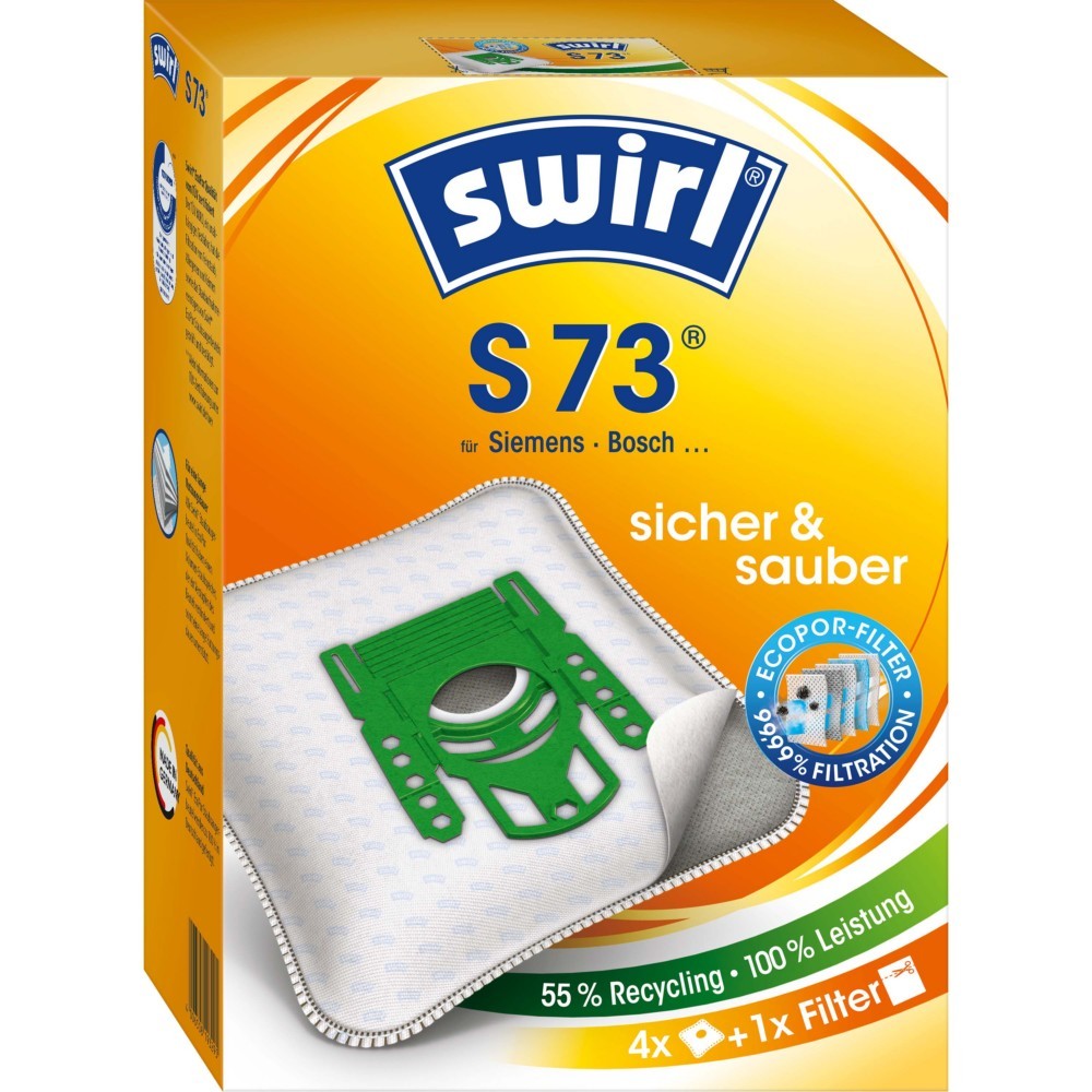 Swirl Staubbeutel S 73 EcoPor VE4 193295 Swirl Staubbeutel S 73 EcoPor VE4 193295 von Swirl