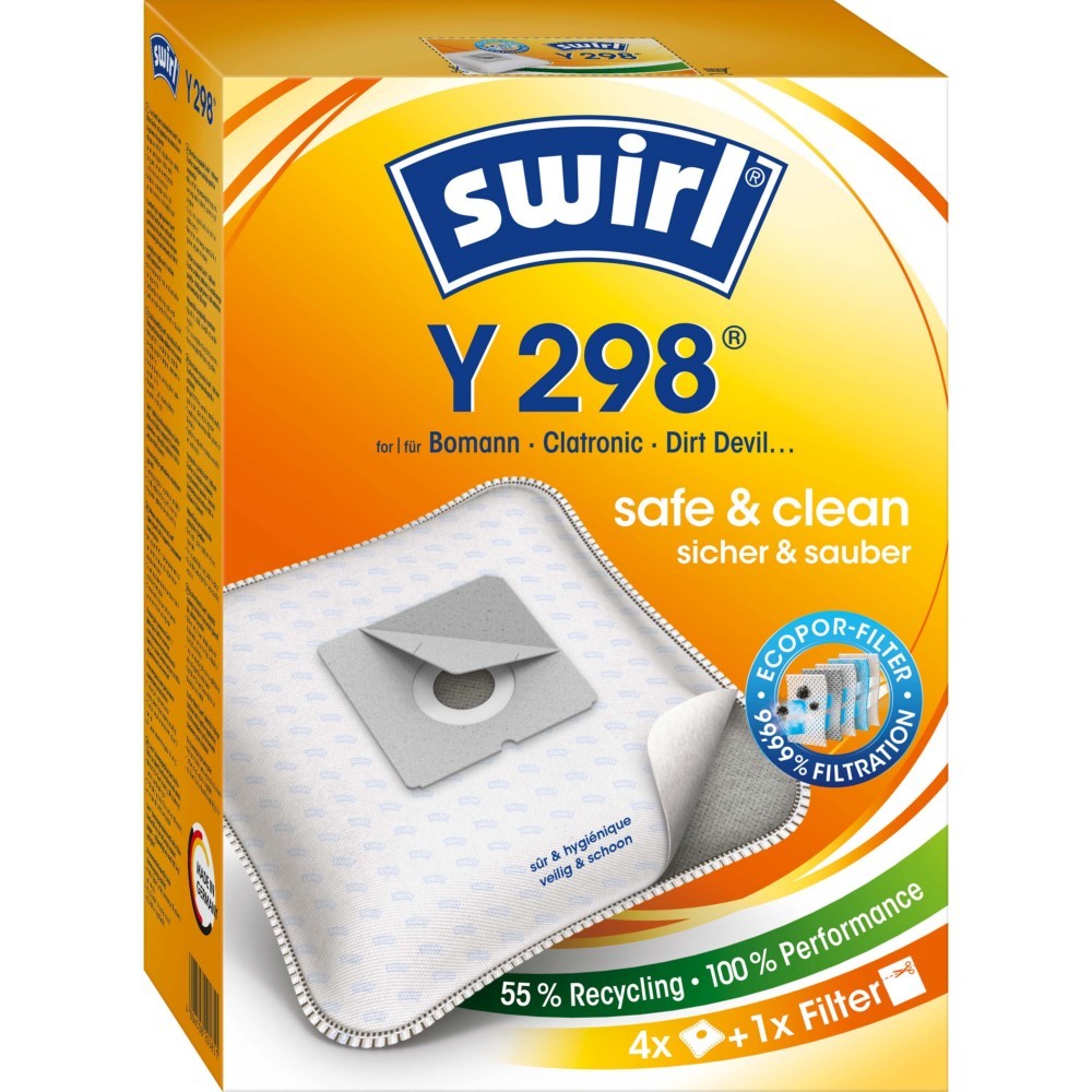 Swirl Staubbeutel Y 298(Y198)EcoPorVE4 205851 von Swirl