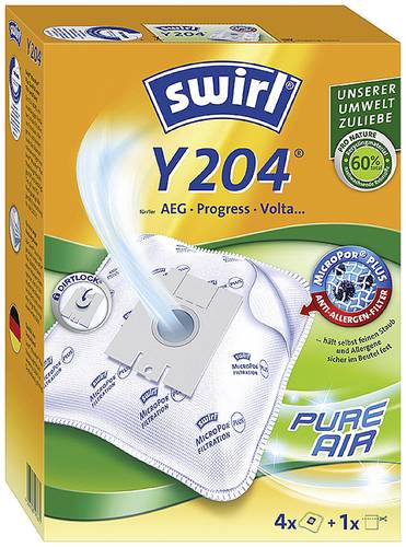 Swirl Y204 AirSpace Staubsaugerbeutel 4St. von Swirl