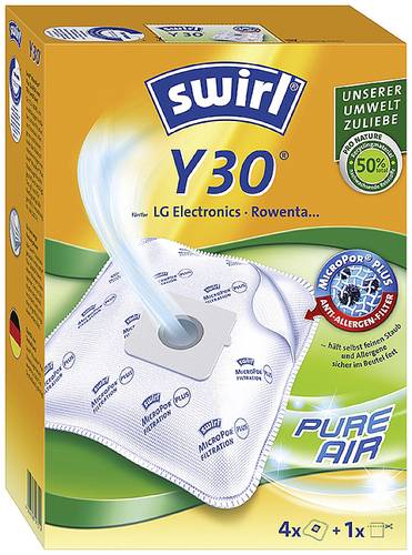 Swirl Y30 MicroPor® Plus Staubsaugerbeutel 4St. von Swirl