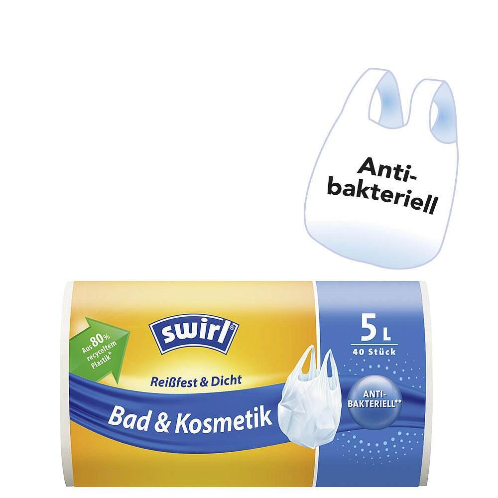 swirl Kosmetikbeutel 3290 5,0 l weiß - 40 Stück swirl Kosmetikbeutel 3290 5,0 l weiß - 40 Stück von swirl®