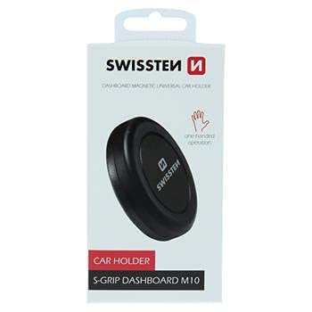 Swissten Magnetische KFZ-Halterung S-Grip Armaturenbrett M10 (schwarz) von Swissten