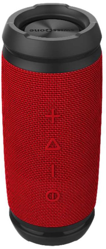 BX 320 TWS Bluetooth-Lautsprecher rot von Swisstone