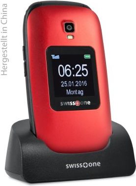 Swisstone BBM 625 - MicroSD (TransFlash) - Single SIM - MiniSIM - GSM - Lithium-Ion (Li-Ion) - Wecker - Taschenrechner - Kalender - SOS (450073) von Swisstone
