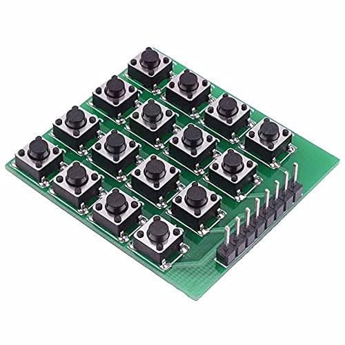 4 x 4 Matrix Keybaord Tastaturerweiterungsmodul 16 Tasten geeignet für Mikrocontroller von Switch Electronics
