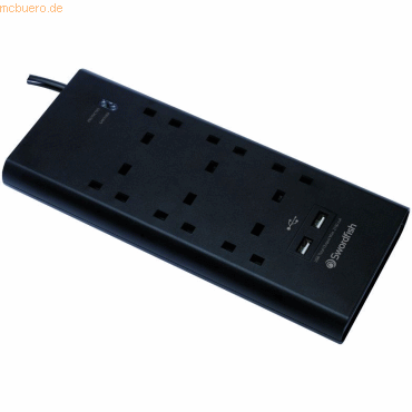 Swordfish Powerbank VariSocket 6-fach schwarz 2100 mAh (GB) von Swordfish