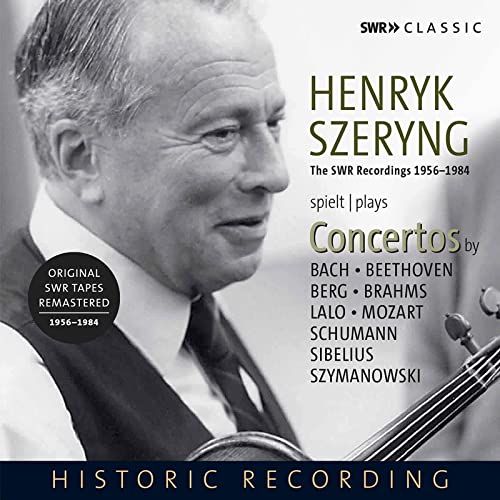 Henryk Szeryng Spielt Violinkonzerte [5CD-Box] von Swrmusic