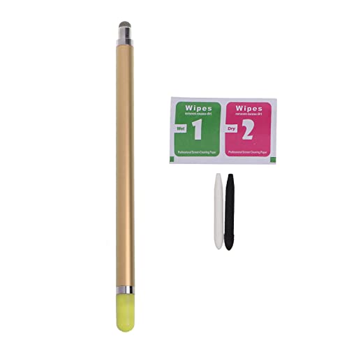 2-in-1 kapazitiver Stift mit Faserspitze und Tuch für hohe Empfindlichkeit des Kopfes und für Touchscreens von Sxett