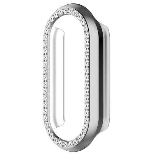 Eleganter eingelegter Displayschutz, Halbschale, Polycarbonat, hohles Gehäuse für Band 9/9NFC, Aktivitätsarmband, Innen- und Außenbereich Eleganter eingelegter Displayschutz, Halbschale, Polycarbonat, hohles Gehäuse für Band 9/9NFC, Aktivitätsarmband, Innen- und Außenbereich von Sxett