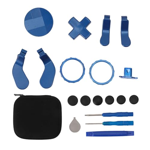 Sxhlseller 15-in-1-Metall Thumbsticks für One Elite Series 2, Professionelles Controller Zubehör mit Hervorragendem Touch für Elite Series 2 (Blue) von Sxhlseller