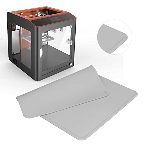 3D-Drucker-Matte Slap Mat Silikon-Slap-Matte 410 X 310 Mm Lichtempfindliches Harz-Schutzpad 3D-Drucker-Silikon-Slap-Matte Geeignet für Alle Drucker(Grau) von Sxhlseller