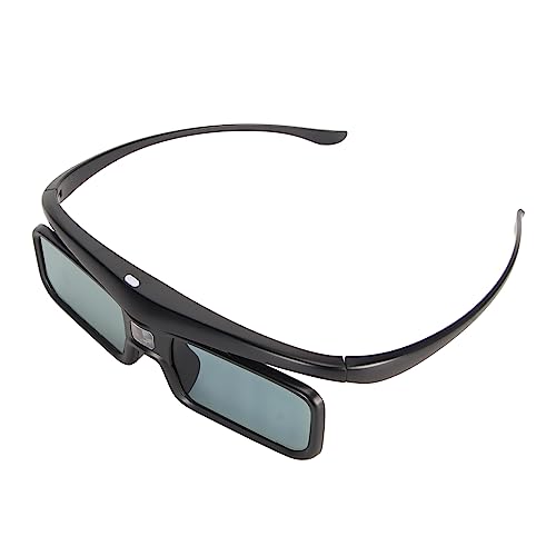 3D-Filmspielbrille, Active Shutter 3D-Brille, Wiederaufladbare 144-Hz-Aktualisierungs-3D-Brille für DLP LINK 3D-Projektor, 3D-Sichtbrille Zum Betrachten von 3D-Filmen, Spielen, von Sxhlseller