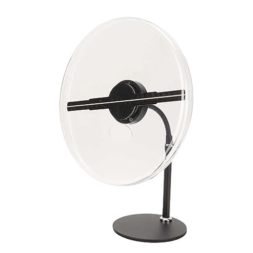 3D-Hologramm-Lüfter, 11,8 Zoll 3D-Hologramm-Projektor-Werbedisplay mit 256 LED-Perlen, 1024 X 256 WiFi, Holografisches Werbedisplay für Geschäftsschilder, Bars, Partys (EU-Stecker) von Sxhlseller
