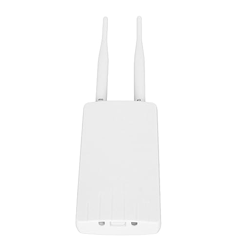 4G LTE CPE WLAN Router für den Außenbereich, 150 Mbit/s Wasserdichter Mobiler WLAN Router mit Zwei Externen Antennen mit Hoher Verstärkung, 4G WLAN Router für die Installation zu von Sxhlseller