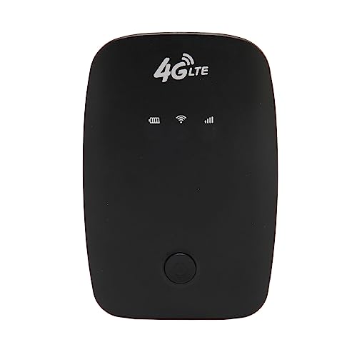 4G-LTE-Router, Freigeschalteter Mobiler WLAN-Hotspot mit SIM-Kartensteckplatz, Wiederaufladbarer 2100-mAh-Akku, Unterstützt Globale Netzwerke LTE FDD TDD, 10 Benutzerfreigabe für (EU-Version) von Sxhlseller