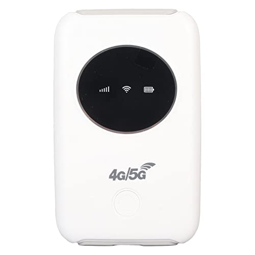 4G LTE USB-WLAN-Modem-Dongle mit SIM-Kartensteckplatz, 300 Mbit/s Entsperrter Mobiler 5G-WLAN-Router-Hotspot, 10 Benutzer Teilen Sich den Integrierten 3200-mAh-Akku für Telefon, von Sxhlseller