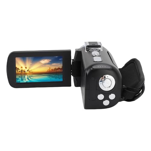 4K Digitalkamera 64MP Vlog Camcorder mit Flip Bildschirm, WLAN, Makroobjektiv, Manueller Fokus, LED Licht, Lange Akku für Content Ersteller und Reisen 4K Digitalkamera 64MP Vlog Camcorder mit Flip Bildschirm, WLAN, Makroobjektiv, Manueller Fokus, LED Licht, Lange Akku für Content Ersteller und Reisen von Sxhlseller