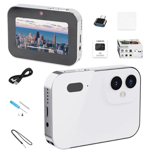 4K Digitalkamera Upgrade, 64 MP Vlogging Kamera für Kinder mit Nachtsicht, 3 Zoll HD Touchscreen, Kompakte Kleine Kamera, Keine SD Karte Im Lieferumfang Enthalten 4K Digitalkamera Upgrade, 64 MP Vlogging Kamera für Kinder mit Nachtsicht, 3 Zoll HD Touchscreen, Kompakte Kleine Kamera, Keine SD Karte Im Lieferumfang Enthalten von Sxhlseller