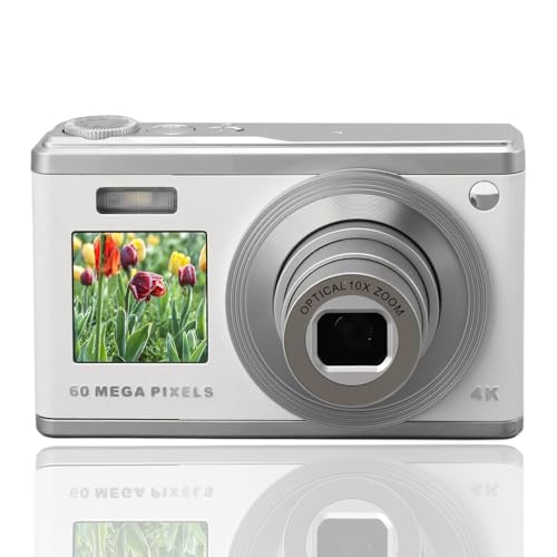 4K Ultra HD Digitalkamera, 10 Fach Optischer Zoom Vlogging Kamera Anti Shake mit 2,88 Zoll IPS Display für Studenten Anfänger, Tragbare 60 MP Autofokus Videokamera für Reisen Im 4K Ultra HD Digitalkamera, 10 Fach Optischer Zoom Vlogging Kamera Anti Shake mit 2,88 Zoll IPS Display für Studenten Anfänger, Tragbare 60 MP Autofokus Videokamera für Reisen Im von Sxhlseller