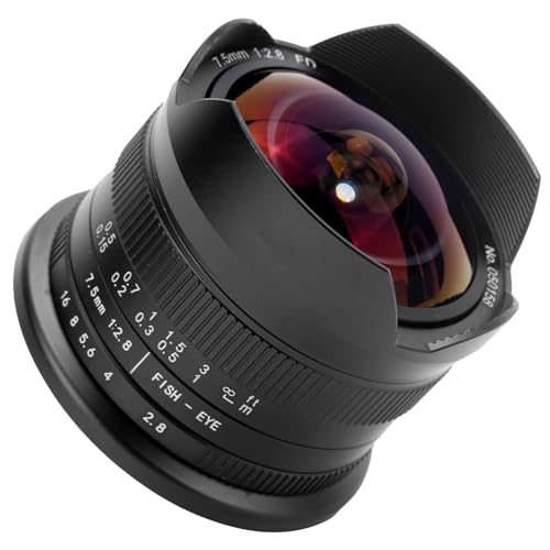 7,5 Mm F2.8 II 190° View Z-Mount Fisheye-Objektiv für Nikon Z5/Z6/Z7/Z50/Z6 II/Z7 II für Landschaft, VR-Panoramaproduktion, Spaß, Sternenhimmel Usw. von Sxhlseller