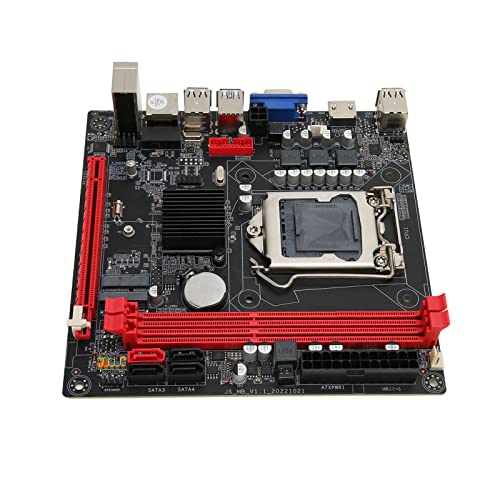 B75A Desktop Motherboard, Mehrphasige Stromversorgung, DDR3 Speichersteckplätze, 100 MB Netzwerk, VGA und HD Multimedia Schnittstelle, Einfache Installation, Desktop Motherboard von Sxhlseller